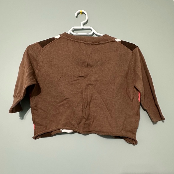 Tommy Hilfiger checkered patterned brown half sleeve - Picture 2 of 3